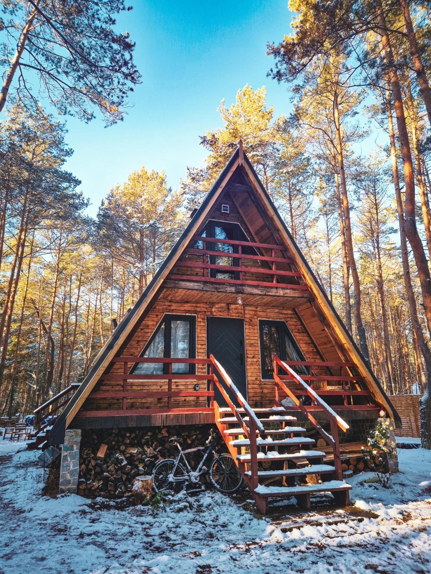 Lesna Chatka Wola Polska Exterior foto